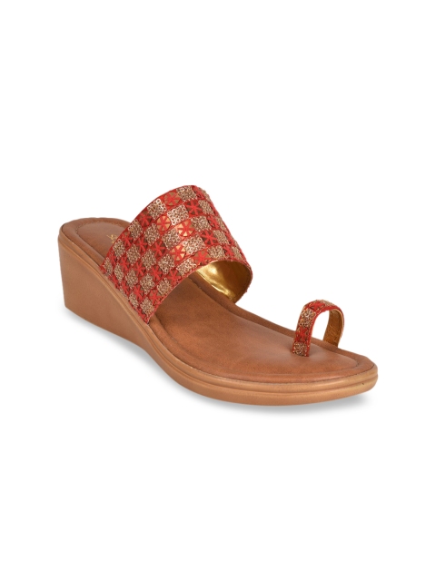 

Liberty Brown Wedge Sandals