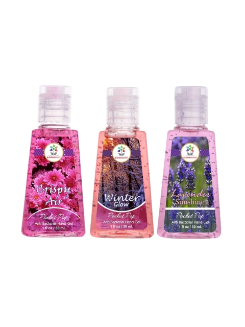 

BLOOMSBERRY Pack of 3 Hand sanitizer, Multi