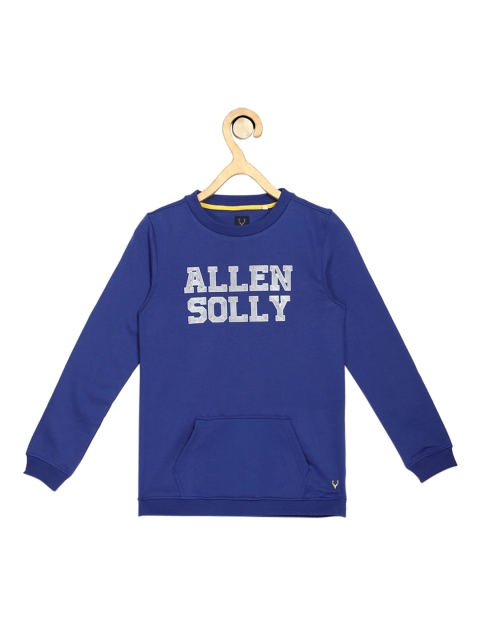 

Allen Solly Junior Boys Blue Printed Sweatshirt