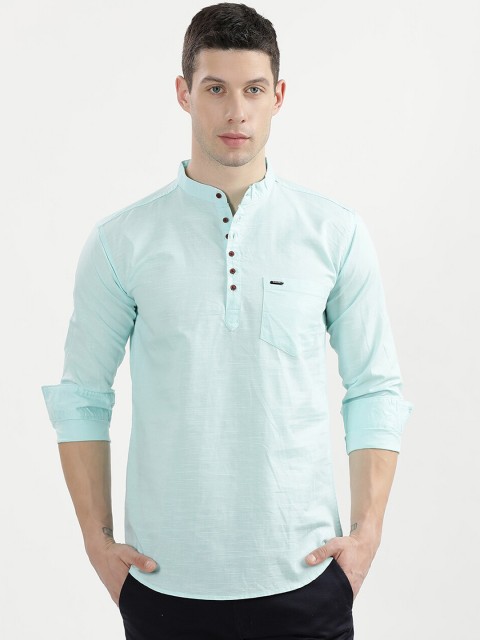 

V2 Value & Variety Men Blue Kurta