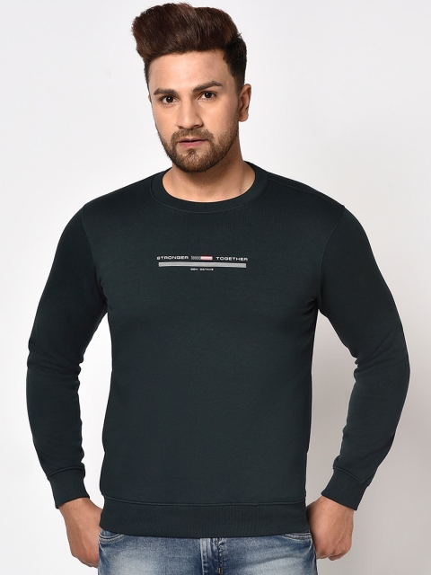 

Octave Men Green Sweatshirt