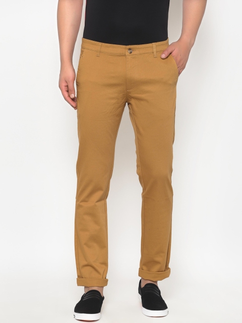 

TNG Men Khaki Slim Fit Regular Trousers