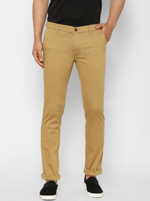 

TNG Men Khaki Slim Fit Regular Trousers