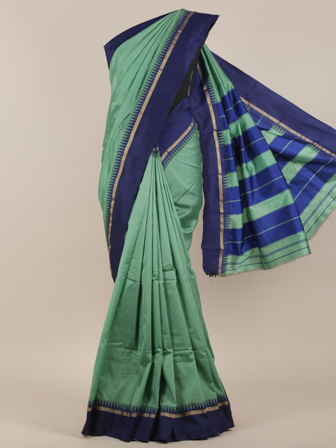 

Pothys Green & Blue Art Silk Saree
