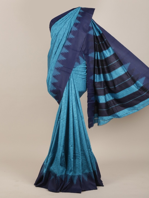 

Pothys Blue Art Silk Saree