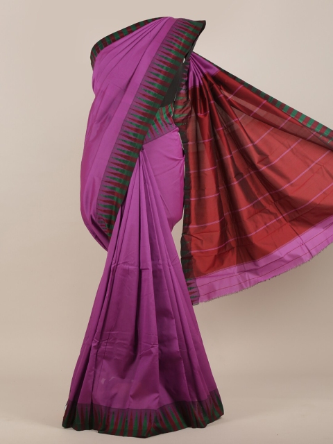 

Pothys Purple & Maroon Art Silk Saree