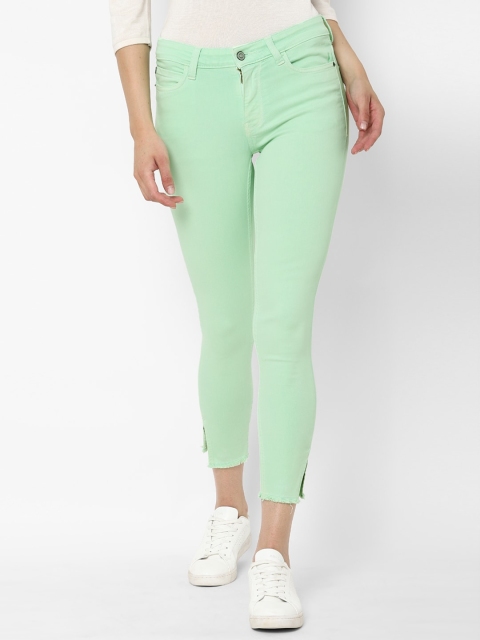 

Allen Solly Woman Green Slim Fit Stretchable Jeans