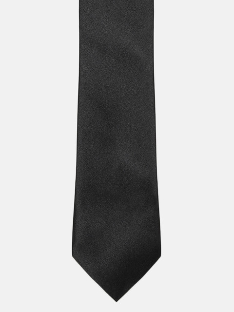 

NEO NATIVES Boys Black Broad Tie
