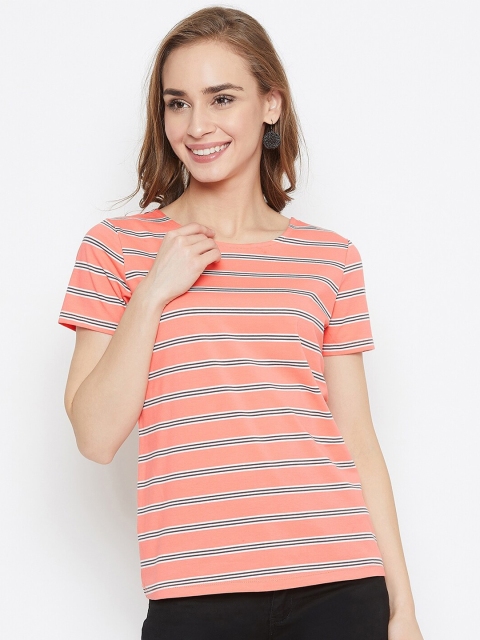 

Madame Peach Striped Regular Top