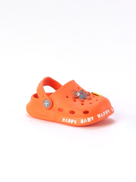 

Lil Lollipop Unisex Kids Orange Clogs Sandals