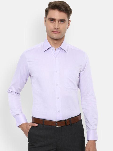 

Louis Philippe Men Purple Formal Shirt