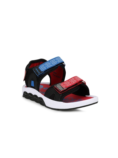 

Campus Kids Black & Red Comfort Sandals