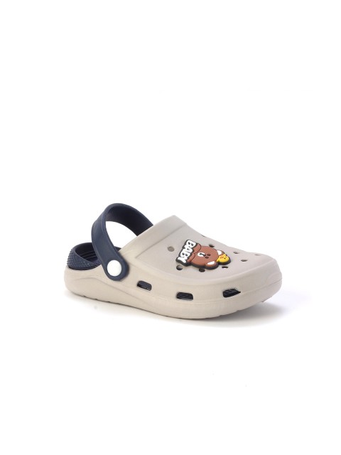 

Lil Lollipop Kids Grey & Brown Clogs Sandals