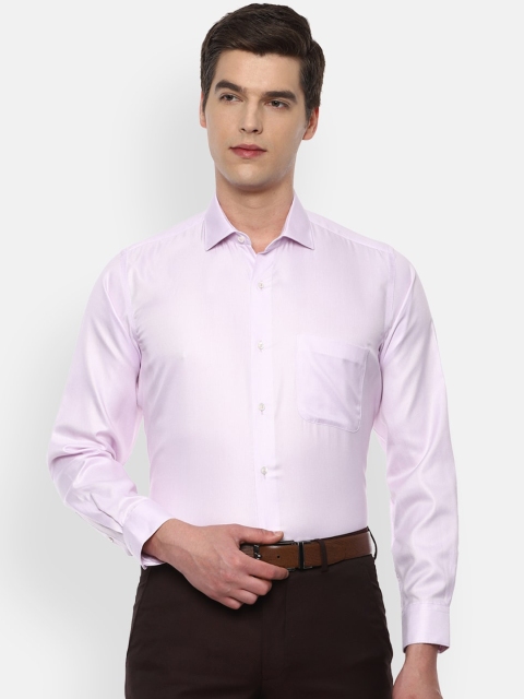 

Van Heusen Men Pink Casual Shirt