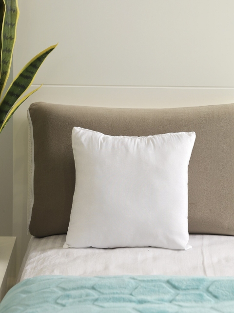 

HomeTown White Solid Square Floor cushions