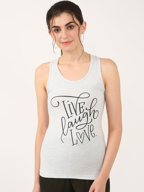 

V2 Value & Variety Women Grey & Black Printed Vest