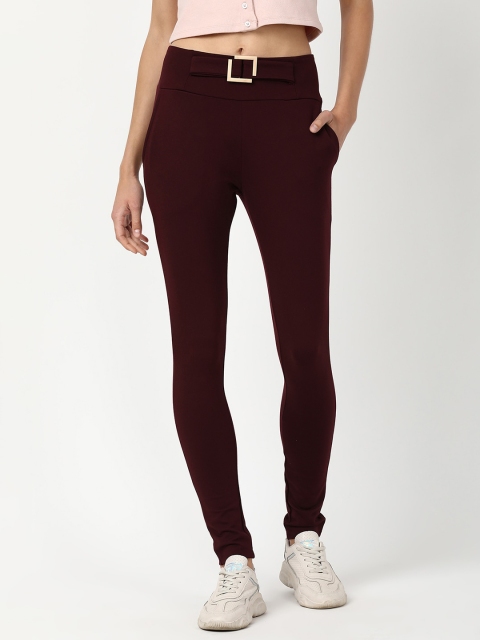 

V2 Value & Variety Women Maroon Ankle-Length Jeggings