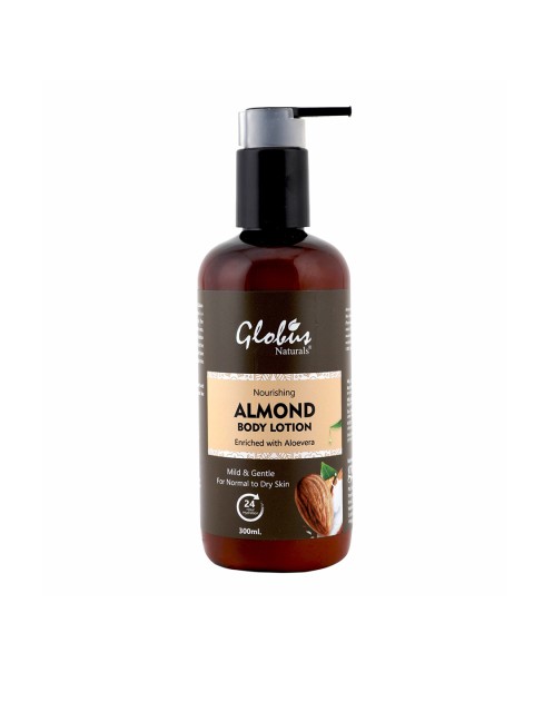 

Globus Naturals Nourishing Almond Body Lotion 300 ml, Brown