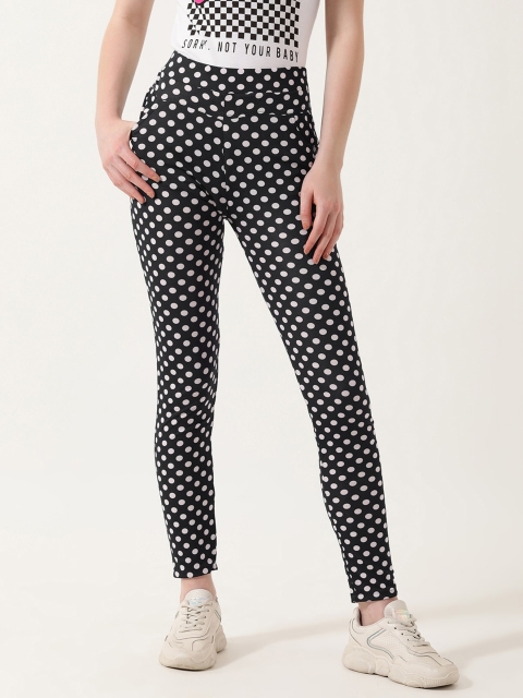 

V2 Value & Variety Women Black Printed Ankle-Length Jeggings