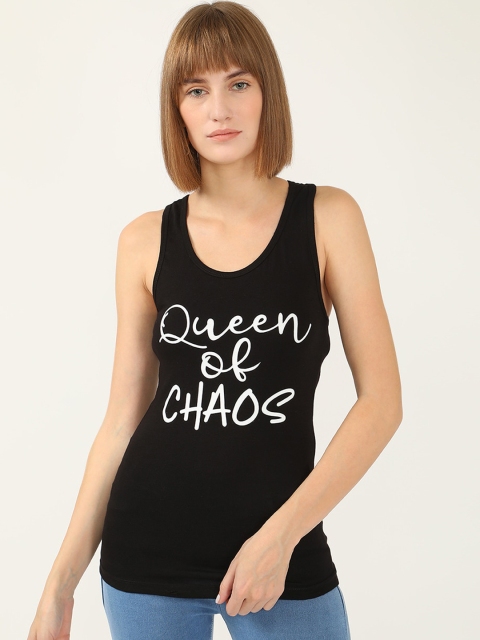

V2 Value & Variety Black Cotton Tank Top