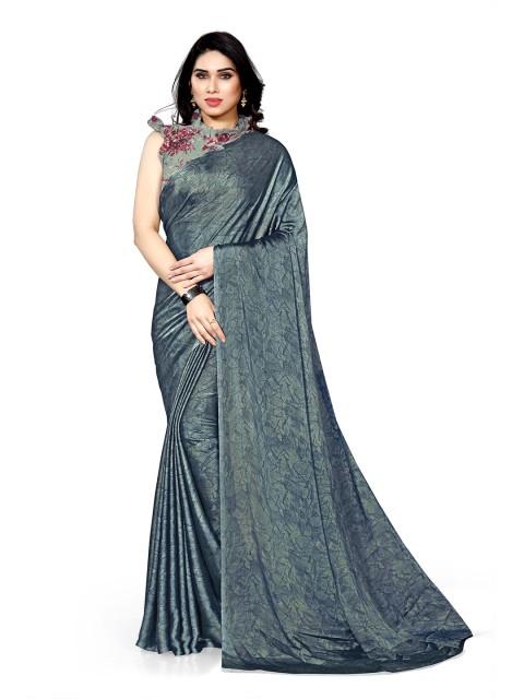 

KALINI Green Abstract Printed Saree