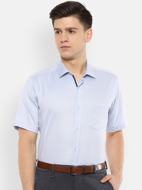 

Van Heusen Men Blue Formal Shirt
