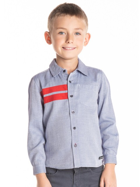 

Cherry Crumble Boys Grey Shirt
