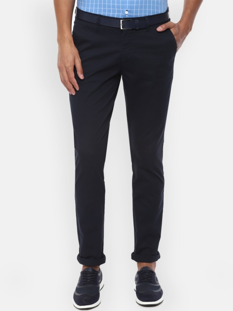 

Van Heusen Sport Men Navy Blue Slim Fit Trousers