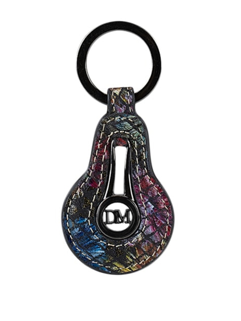 

Da Milano Multicoloured Genuine Leather Key Chain, Multi