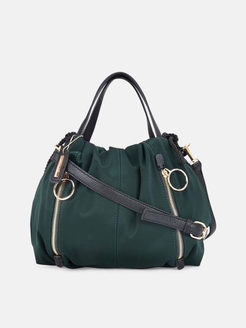 

Forever Glam by Pantaloons Teal Bucket Handheld Bag