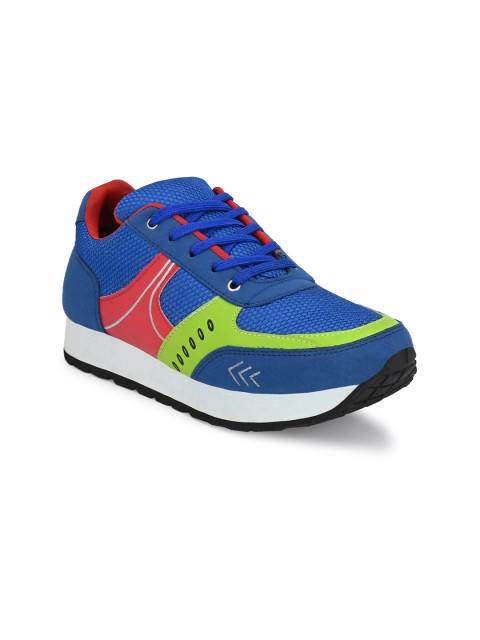 

Sir Corbett Men Blue Mesh Walking Non-Marking Shoes