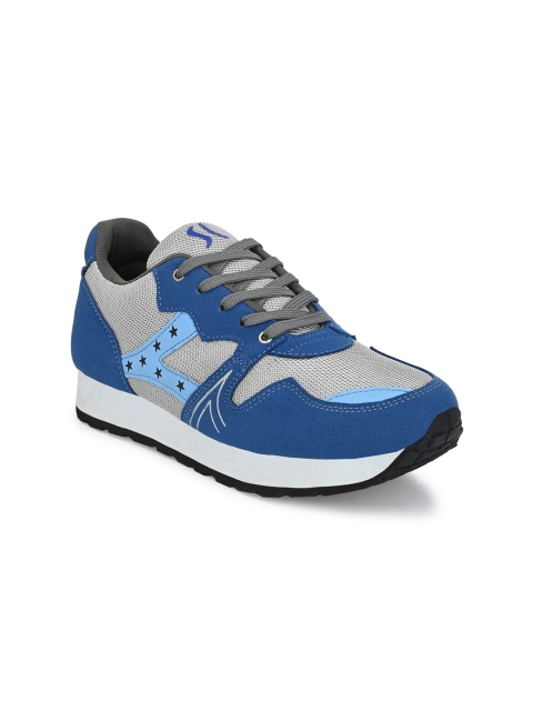 

Sir Corbett Men Blue Mesh Walking Non-Marking Shoes