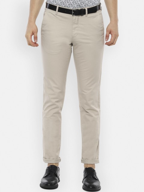 

Van Heusen Sport Men Beige Slim Fit Trousers