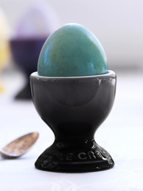 

LE CREUSET Black Solid Stoneware Egg Cup