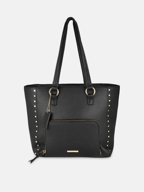 

Forever Glam by Pantaloons Black Oversized Structured Shoulder Bag