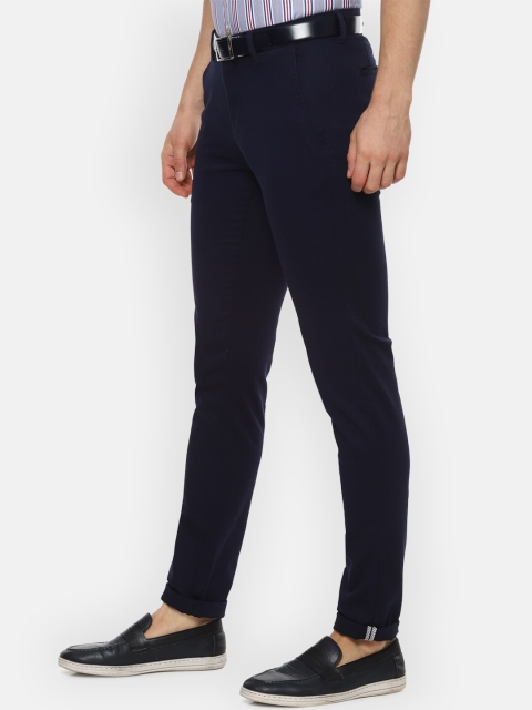 

Van Heusen Sport Men Navy Blue Slim Fit Trousers