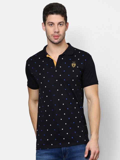 

V2 Value & Variety Men Black Printed T-shirt