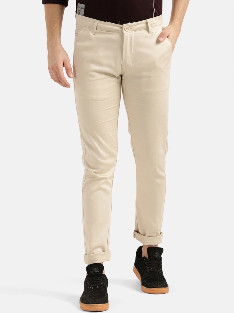 

V2 Value & Variety Men Beige Trousers