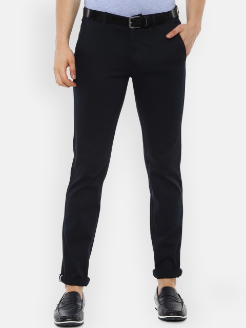 

Van Heusen Sport Men Navy Blue Slim Fit Trousers