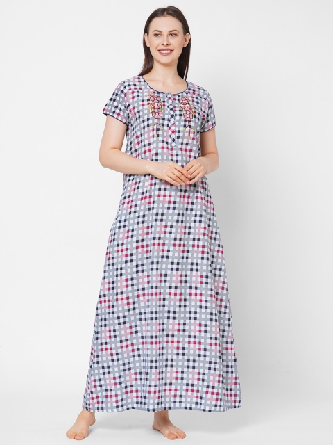 

Sweet Dreams Red Printed Nightdress