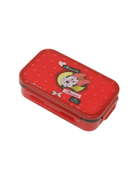 

Disney Girls Red Minnie Mouse Printed Inside Stainless Steel Lunch Box
