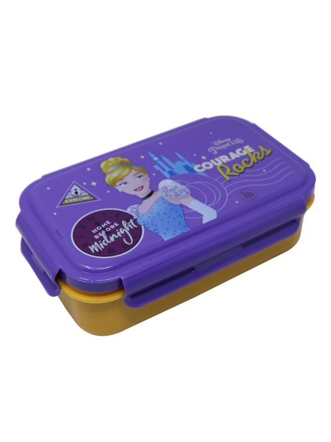 

Disney Purple & Yellow Cinderella Printed Inside Stainless Steel Lunch Box