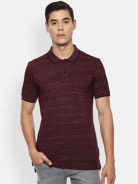 

Van Heusen Sport Men Brown Polo Collar T-shirt
