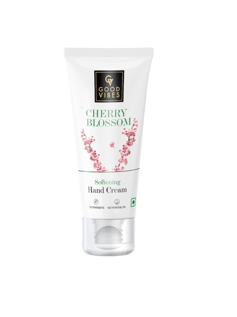 

Good Vibes Cherry Blossom Softening Hand Cream - 50 gm, White