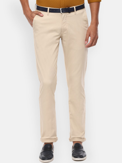 

Van Heusen Sport Men Beige Slim Fit Trousers