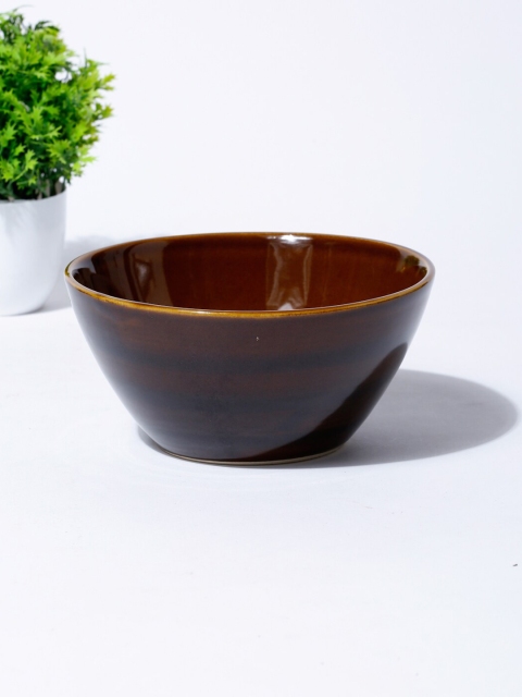 

Fabindia Brown Textured Kapish Glazed Ceramic Bowls