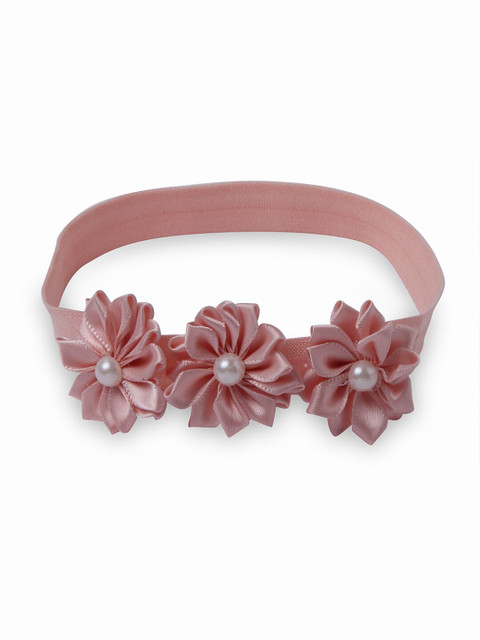 

Stoln Girls Peach-Coloured Embellished Hairband