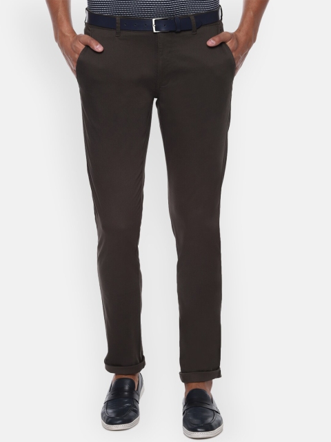 

Van Heusen Sport Men Coffee Brown Slim Fit Trousers