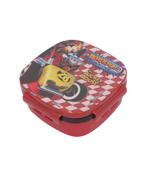 

Disney Red & Black Mickey Mouse Inside Stainless Steel Lunch Box