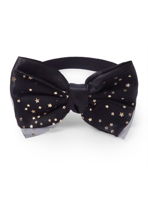 

Stoln Girls Black & Gold-Toned Embellished Hairband
